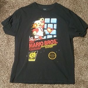 Mario bros tshirt